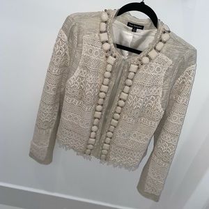 Never Worn / Royal Underground / Beaded Lace Jacket / Medium
